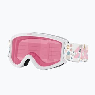 Ochelari de schi pentru copii Bliz Pixie Jr matte white/pink