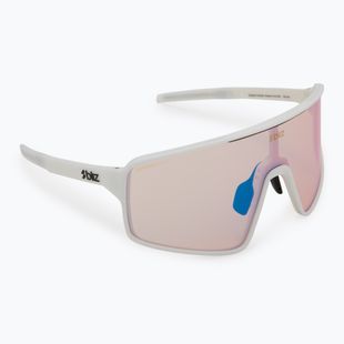 Ochelari de soare Bliz P001S Nano Optics Nordic Light matte white/coral/orange blue multi