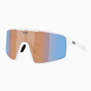 Ochelari de soare Bliz P001S Nano Optics Nordic Light matte white/coral/orange blue multi