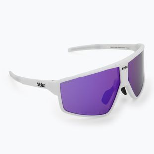 Ochelari de soare Bliz P002S matte white/brown purple multi