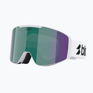 Ochelari de schi Bliz G004 matte white/brown/green multi