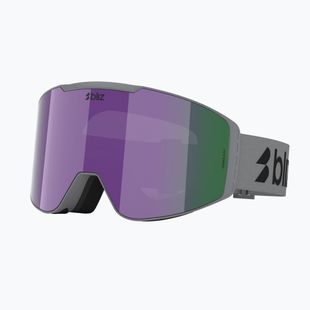 Ochelari de schi Bliz G004 matte grey/brown/purple multi