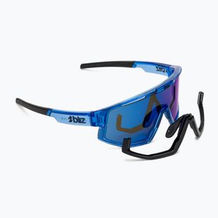 Ochelari de soare Bliz Fusion Small transparent blue/smoke blue multi
