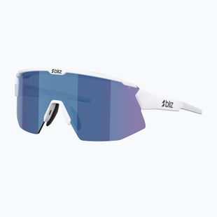 Ochelari de soare Bliz Breeze matte white/smoke blue multi/pink