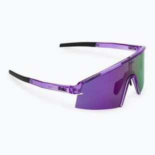 Ochelari de soare Bliz P006 transparent purple/smoke purple mirror
