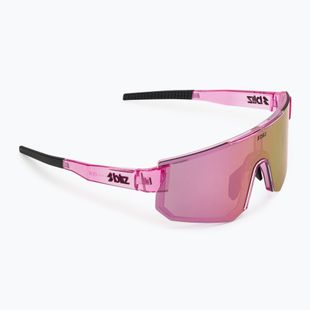 Ochelari de soare Bliz P005S transparent pink/brown rose multi