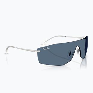 Ochelari de soare Ray-Ban Alix Bio-Based silver/dark blue