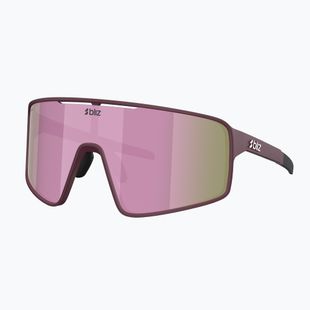 Ochelari de soare Bliz P001S matte burgundy/brown rose multi