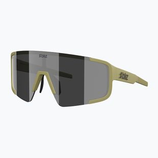 Ochelari de soare Bliz P003 matte amber green/smoke silver mirror