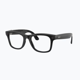 Ochelari cu cameră Ray-Ban Meta Wayfarer transp. black/trs aquamarine