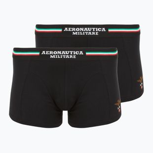 Boxeri Aeronautica Militare AM1UBX001 Trunk 2 perechi black