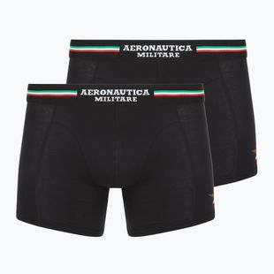 Boxeri Aeronautica Militare AM1UBX002 Trunk 2 perechi black