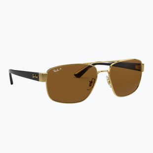 Ochelari de soare Ray-Ban RB3663 arista gold/brown