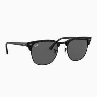 Ochelari de soare Ray-Ban Clubmaster Marble black/dark grey