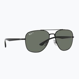 Ochelari de soare Ray-Ban RB3683 black/green g-15 polarized