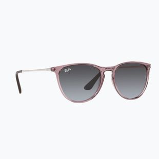 Ochelari de soare pentru copii Ray-Ban Erika transparent violet/grey gradient
