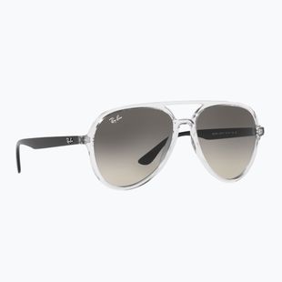 Ochelari de soare Ray-Ban RB4376 polarized transparent/grey gradient