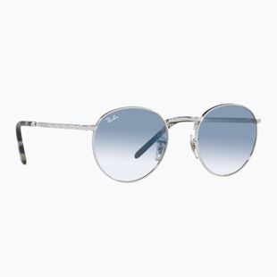Ochelari de soare Ray-Ban New Round silver/blue