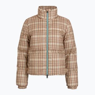 Geacă pentru femei Woolrich Printed Wool beige check