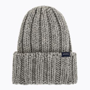 Căciulă de iarnă pentru femei Woolrich Chunky Beanie light grey melange