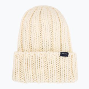 Căciulă de iarnă pentru femei Woolrich Chunky Beanie 2026 milky cream
