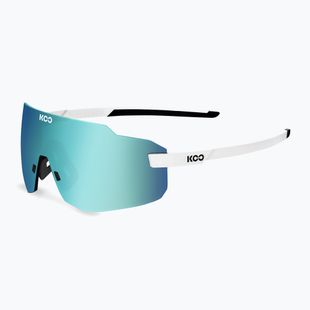 Ochelari de soare Koo Supernova white/turquoise mirror