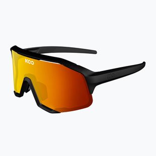 Ochelari de soare Koo Demos black matt/red mirror