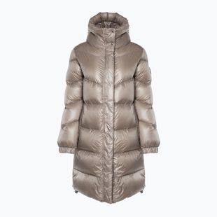 Geacă pentru femei Woolrich Aliquippa Long Puffer light taupe