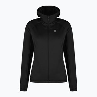Bluză pentru femei Montura Fadis Grid Hooded Maglia black