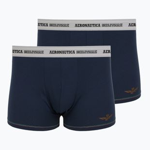 Boxeri pentru bărbați Aeronautica Militare AM1UBX004 2 pack navy
