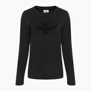 Longsleeve pentru femei Aeronautica Militare Aeronautica Military nero