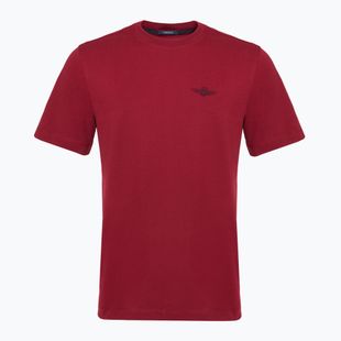 Tricou pentru bărbați Aeronautica Militare Essential burgundy