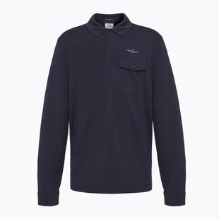 Longsleeve pentru bărbați Aeronautica Militare Urban dark blue
