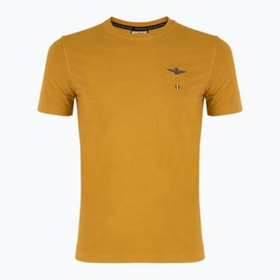 Tricou pentru bărbați Aeronautica Militare 251TS2377J633 golden spice washed