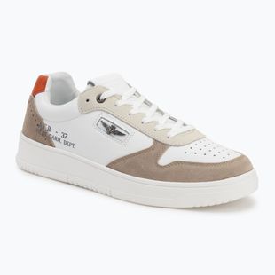 Încălțăminte pentru bărbați Aeronautica Militare 251SC235PL244 off white/beige