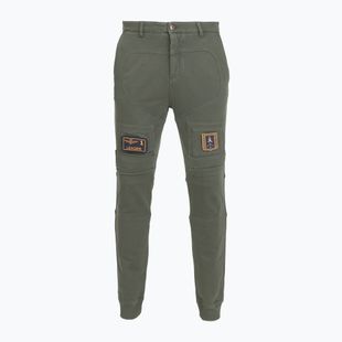 Pantaloni pentru bărbați Aeronautica Militare 252PF0743UJ00505 Anti-G beluga gray