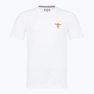 Tricou pentru bărbați Aeronautica Militare 252TS1580UJ00372 Basic Crewneck off white