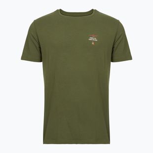 Tricou pentru bărbați Aeronautica Militare AM1UTI005 cu gât rotund military