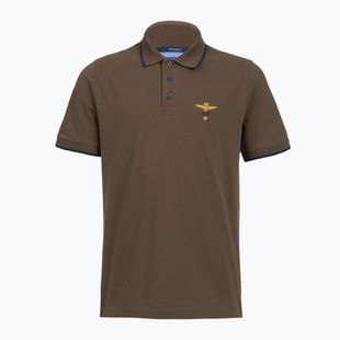 Tricou Aeronautica Militare PO1308UP00082 Polo chestnut brown