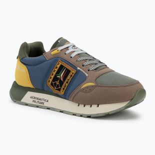 Încălțăminte pentru bărbați Aeronautica Militare SC0292UCT03331 avio/camel/medium grey/sage
