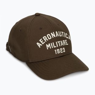 Șapcă pentru bărbați Aeronautica Militare HA1104UCT02 chestnut brown