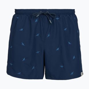 Pantaloni scurți de baie pentru bărbați Aeronautica Militare BW0232UCT04317 navy blue