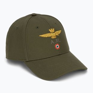 Șapcă pentru bărbați Aeronautica Militare HA1100UCT02848 military green
