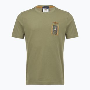 Tricou pentru bărbați Aeronautica Militare TS2535UJ00641 lichen green