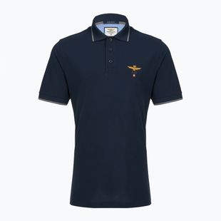 Tricou polo pentru bărbați Aeronautica Militare 262PO1308UP00082 Polo blu navy