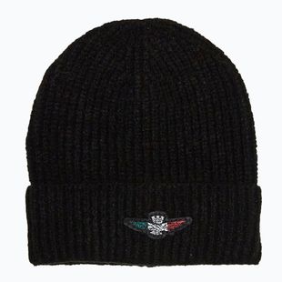 Căciulă de iarnă pentru bărbați Czapka Aeronautica Militare 262CU0034UL00451 jet black