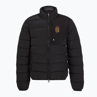 Geacă de iarnă pentru bărbați Kurtka Aeronautica Militare 262AB3074UCT04358 jet black