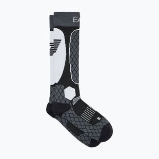 Șosete de schi EA7 Emporio Armani nero/antracite/bianc