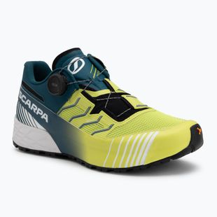 Încălțăminte de alergare pentru bărbați SCARPA Ribelle Run Kalibra HT lime green/deep lagun