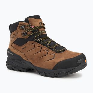 Încălțăminte de trekking pentru bărbați SCARPA Moraine Polar Gtx dark brown / sulphur